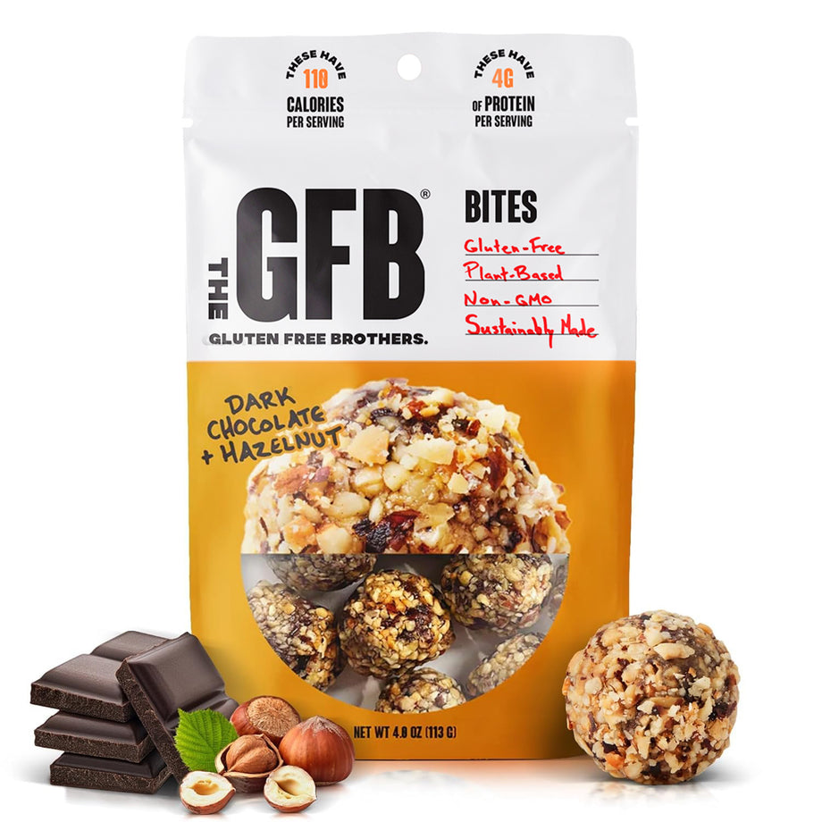 Dark Chocolate Hazelnut Bites – The GFB