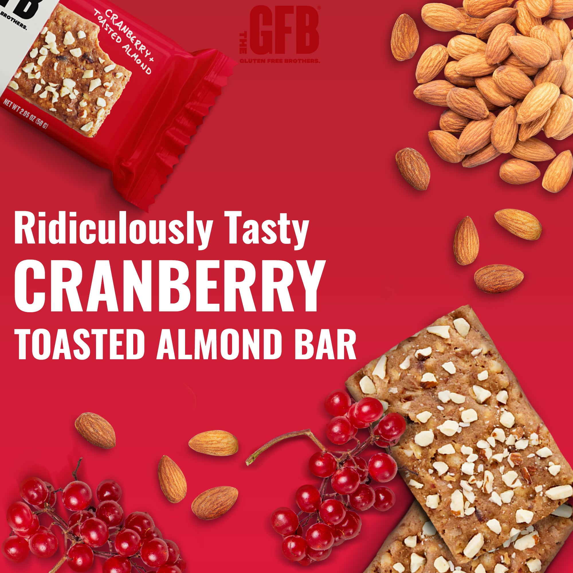 Cranberry Almond Protein Bars