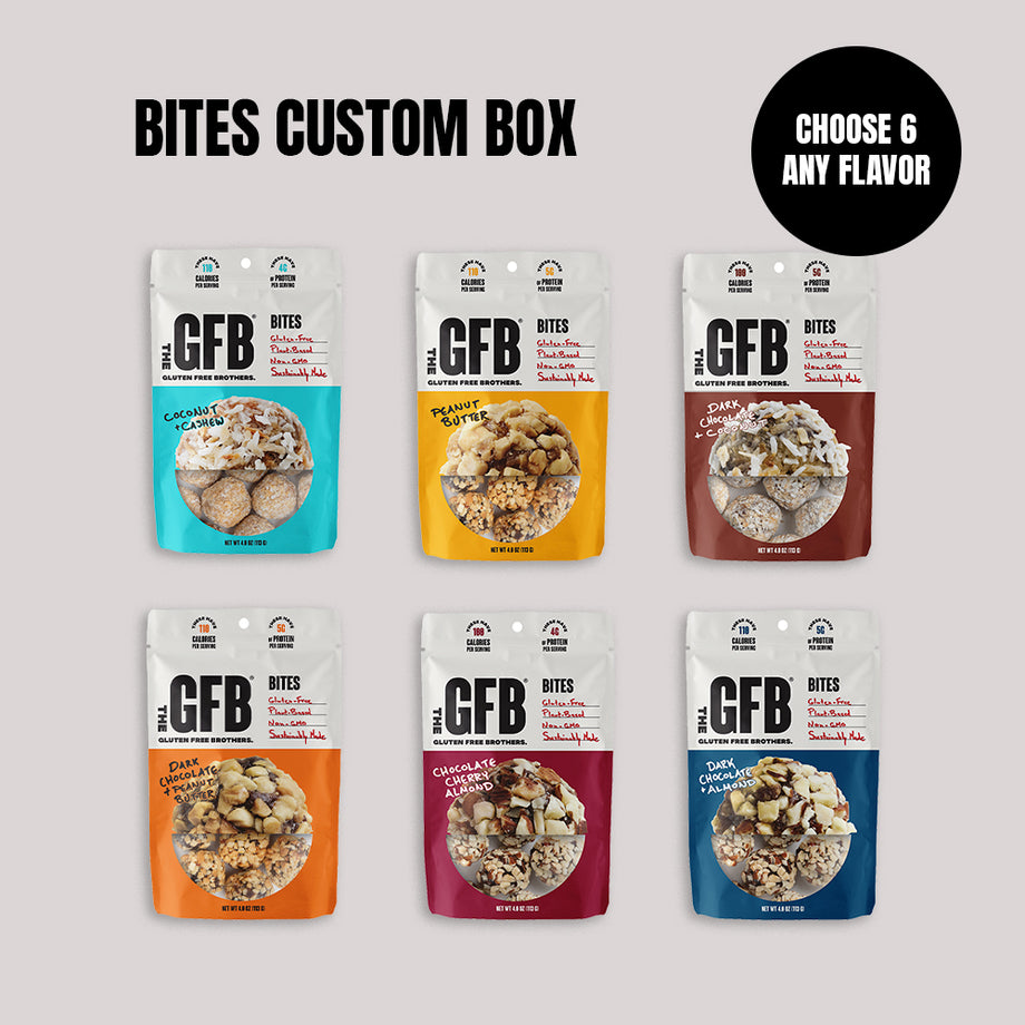 custom case of gluten free bars – The GFB