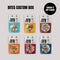 CUSTOM Case - Bites (Case of 6)